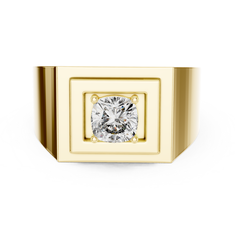 Mens Ring GR@7 - Yellow Gold - Image