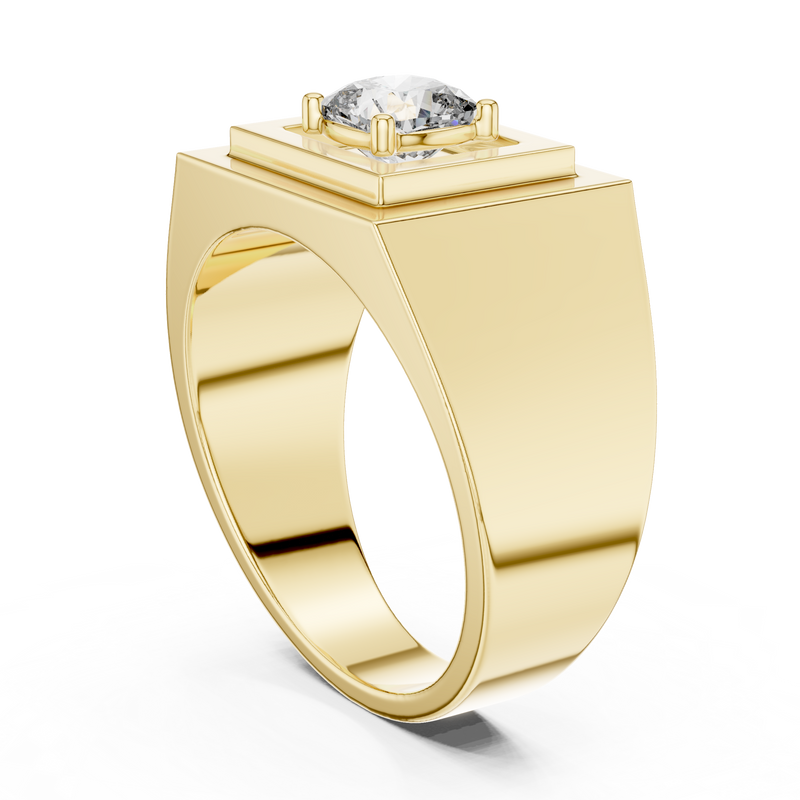 Mens Ring GR@7 - Yellow Gold - Image