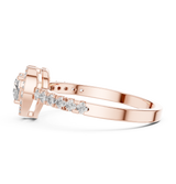Ladies Ring HLR-04@7 - Rose Gold - Image