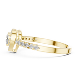 Ladies Ring HLR-04@7 - Yellow Gold - Image