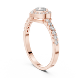 Ladies Ring HLR-04@7 - Rose Gold - Image