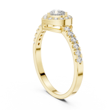 Ladies Ring HLR-04@7 - Yellow Gold - Image