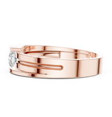 Ladies Ring HLR-05 3MM@7 - Rose Gold - Image
