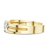 Ladies Ring HLR-05 3MM@7 - Yellow Gold - Image