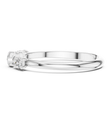 Ladies Ring HLR-104@7 - White Gold - Image