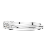 Ladies Ring HLR-105@7 - White Gold - Image