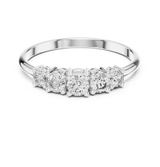 Ladies Ring HLR-105@7 - White Gold - Image