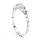Ladies Ring HLR-105@7 - White Gold - Image
