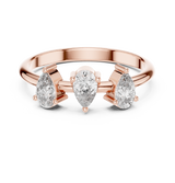 Ladies Ring HLR-106@73 - Rose Gold - Image
