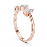 Ladies Ring HLR-106@73 - Rose Gold - Image