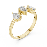 Ladies Ring HLR-106@73 - Yellow Gold - Image