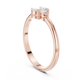 Ladies Ring HLR-108@7 - Rose Gold - Image