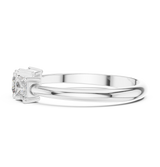 Ladies Ring HLR-109@7 - White Gold - Image