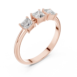 Ladies Ring HLR-109@7 - Rose Gold - Image