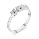 Ladies Ring HLR-109@7 - White Gold - Image