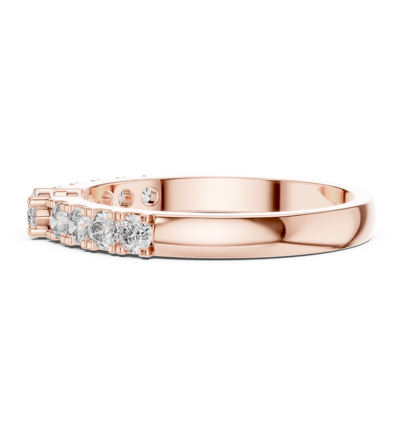 Ladies Ring HLR-110@7 - Rose Gold - Image