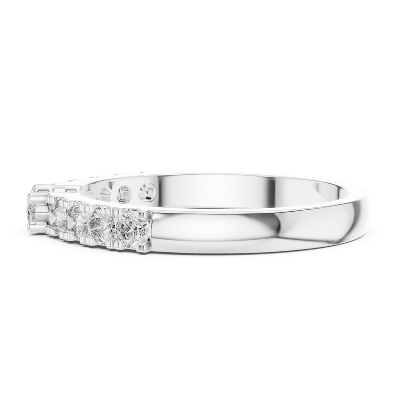 Ladies Ring HLR-110@7 - White Gold - Image