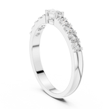 Ladies Ring HLR-110@7 - White Gold - Image