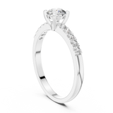 Ladies Ring HLR-111@7 - White Gold - Image