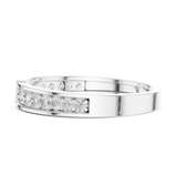 Ladies Ring HLR-112@7 - White Gold - Image