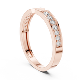 Ladies Ring HLR-112@7 - Rose Gold - Image