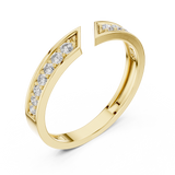 Ladies Ring HLR-112@7 - Yellow Gold - Image