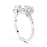Ladies Ring HLR-175@7 - White Gold - Image