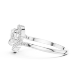 Ladies Ring HLR-175@7 - White Gold - Image