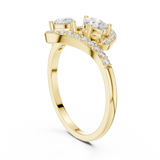Ladies Ring HLR-175@7 - Yellow Gold - Image