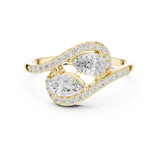 Ladies Ring HLR-175@7 - Yellow Gold - Image