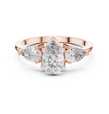 Ladies Ring HLR-18@7 - Rose Gold - Image