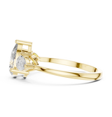 Ladies Ring HLR-18@7 - Yellow Gold - Image