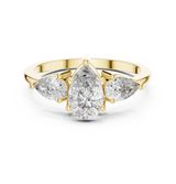 Ladies Ring HLR-18@7 - Yellow Gold - Image