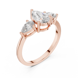 Ladies Ring HLR-18@7 - Rose Gold - Image