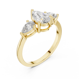 Ladies Ring HLR-18@7 - Yellow Gold - Image