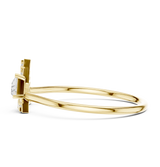 Ladies Ring HLR-194@7 - Yellow Gold - Image