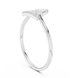 Ladies Ring HLR-194@7 - White Gold - Image