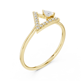 Ladies Ring HLR-194@7 - Yellow Gold - Image