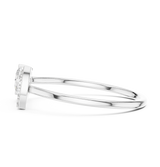 Ladies Ring HLR-195@7 - White Gold - Image