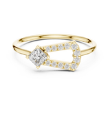 Ladies Ring HLR-195@7 - Yellow Gold - Image