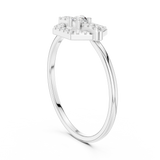 Ladies Ring HLR-196@7 - White Gold - Image