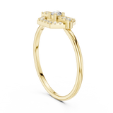 Ladies Ring HLR-196@7 - Yellow Gold - Image