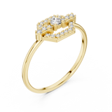 Ladies Ring HLR-196@7 - Yellow Gold - Image