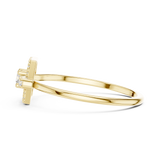 Ladies Ring HLR-196@7 - Yellow Gold - Image