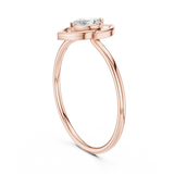 Ladies Ring HLR-197@7 - Rose Gold - Image