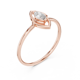 Ladies Ring HLR-197@7 - Rose Gold - Image