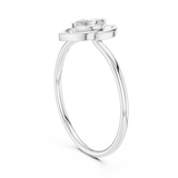 Ladies Ring HLR-197@7 - White Gold - Image