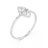 Ladies Ring HLR-197@7 - White Gold - Image