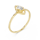 Ladies Ring HLR-197@7 - Yellow Gold - Image