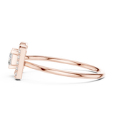 Ladies Ring HLR-198@7 - Rose Gold - Image
